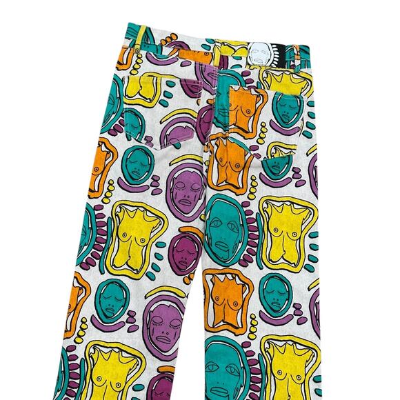 Patrick Church All Over You Motif Jeans - Picture 4 of 7